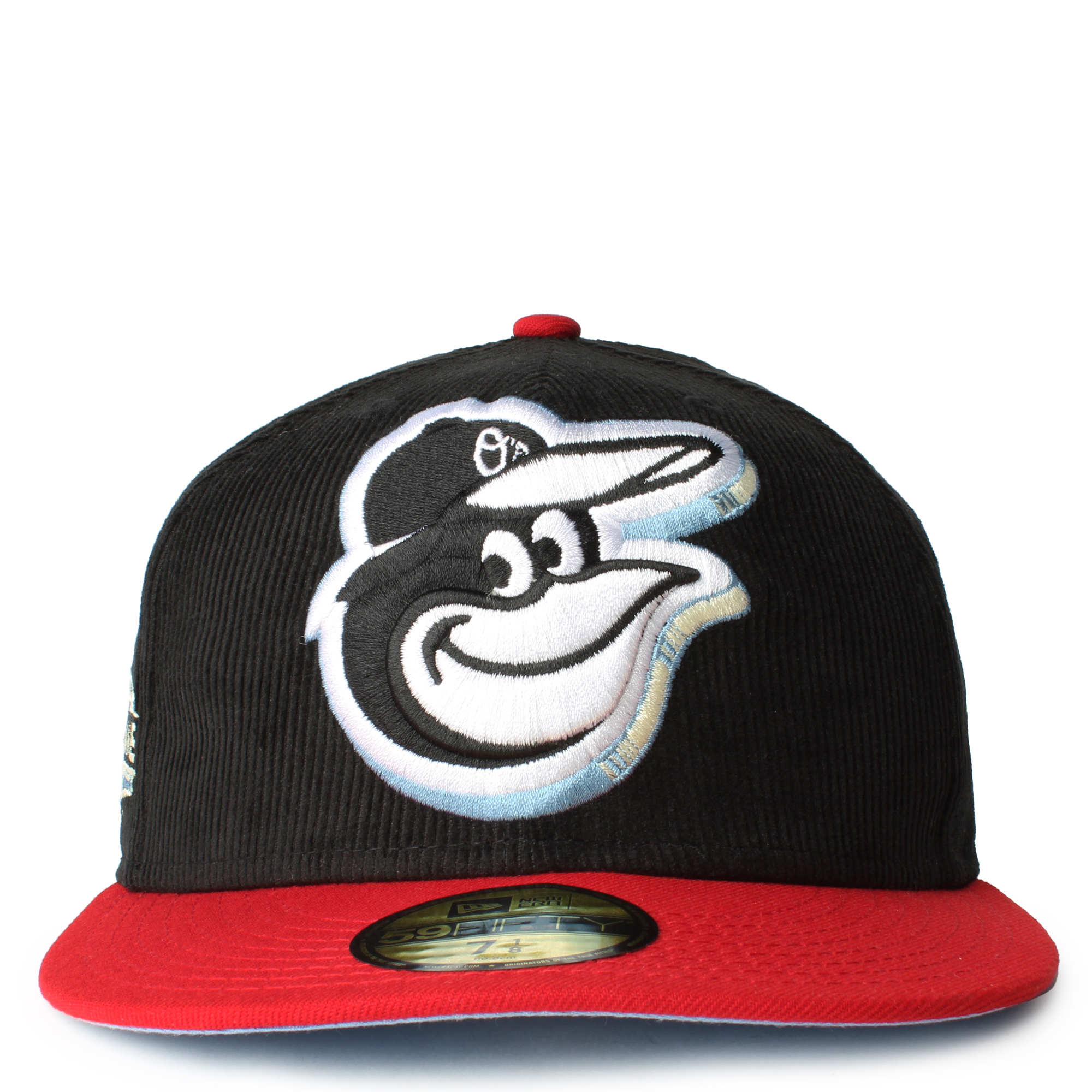 New Era Men's Baltimore Orioles 59Fifty Home White/Black Authentic Hat