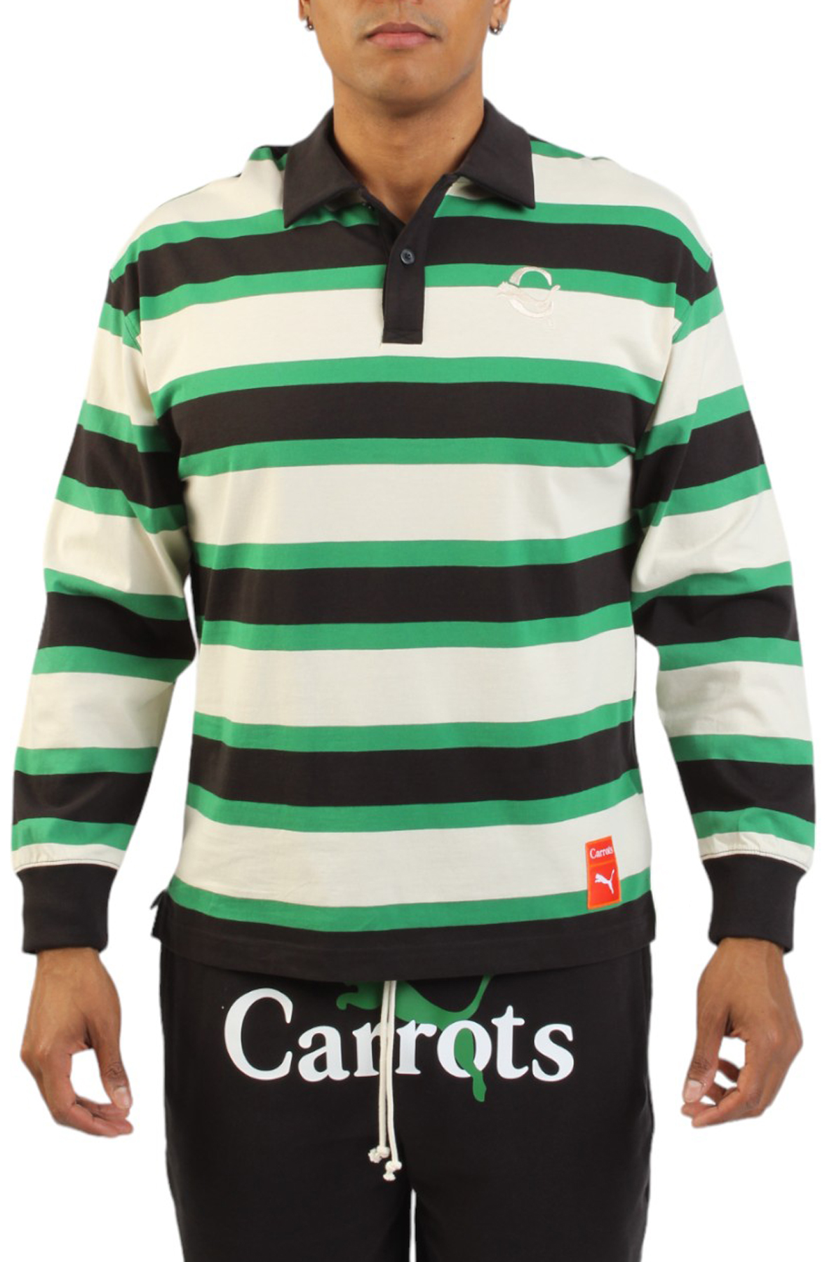PUMA x Carrots Striped Rugby Shirt