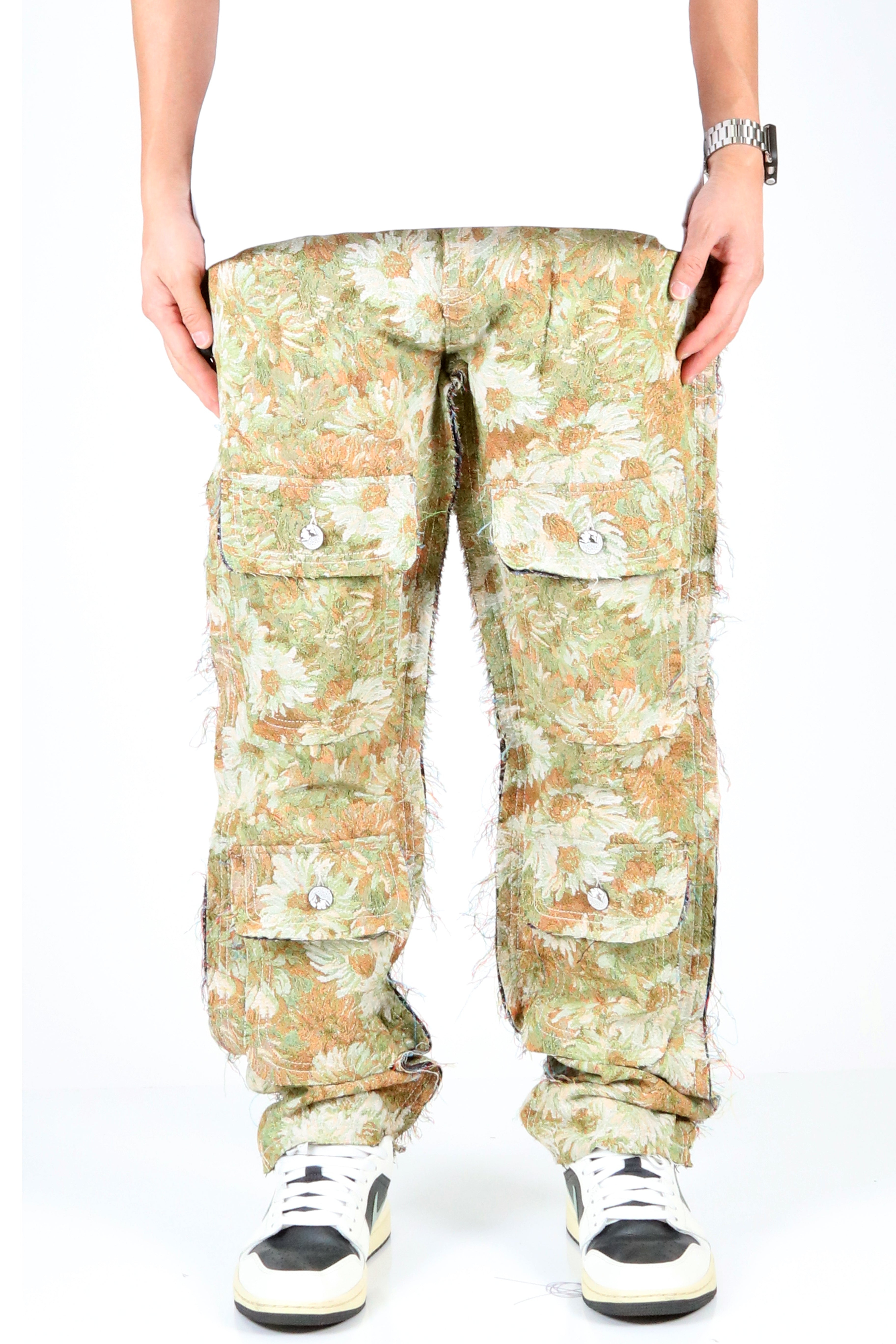 Zipan Men's Tapestry Cargo Pants