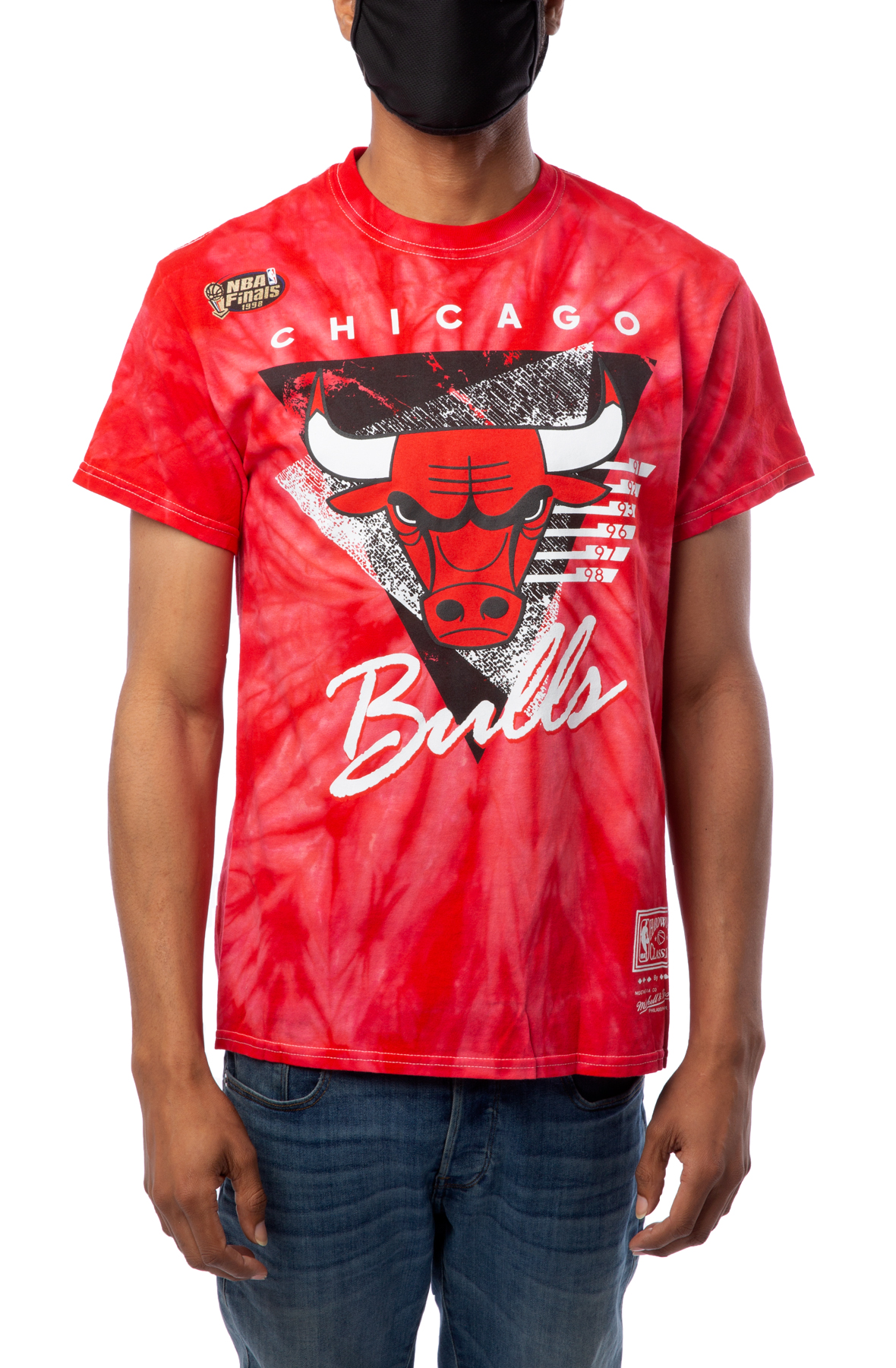 Tie-Dyed Chicago Bulls Finals T-Shirt