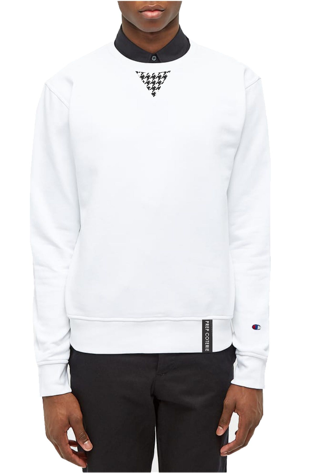 Prep Coterie X Champion Hounds V Sweatshirt
