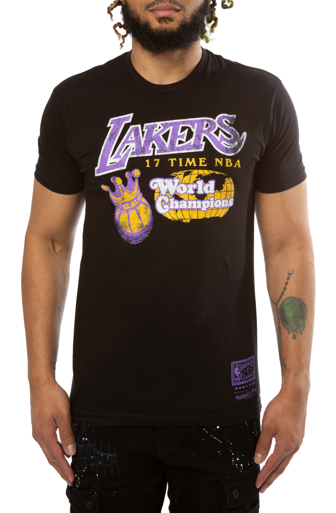 Los Angeles Lakers Men's 17X World Champs T-Shirt 20 / XL