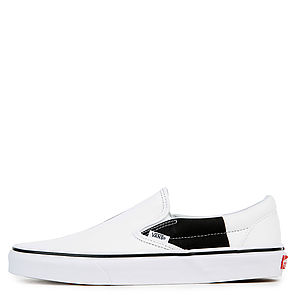 vans mega checker slip on