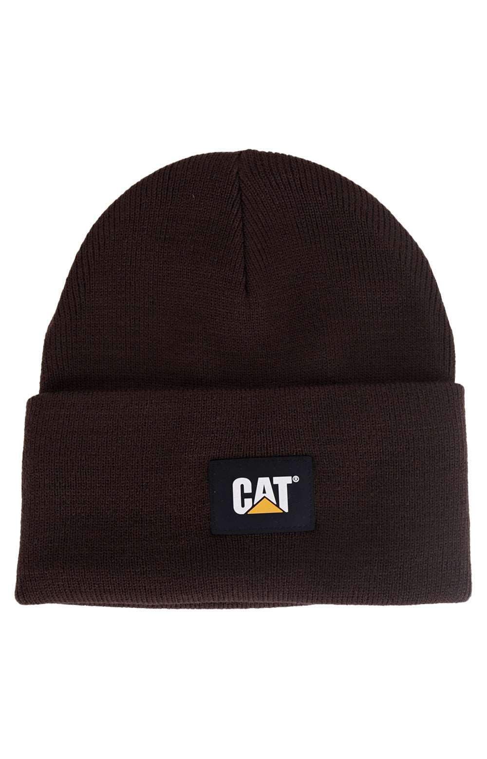 Caterpillar Coffee Bean Cat Label Cuffed Beanie