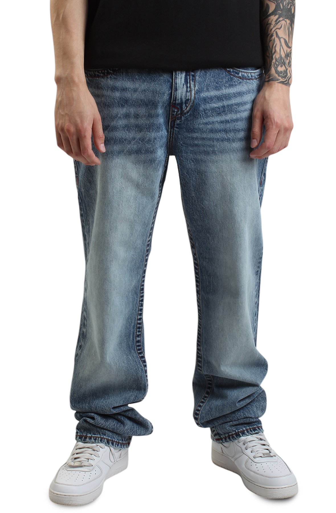 Ricky Wrapped Horseshoe Straight Jean