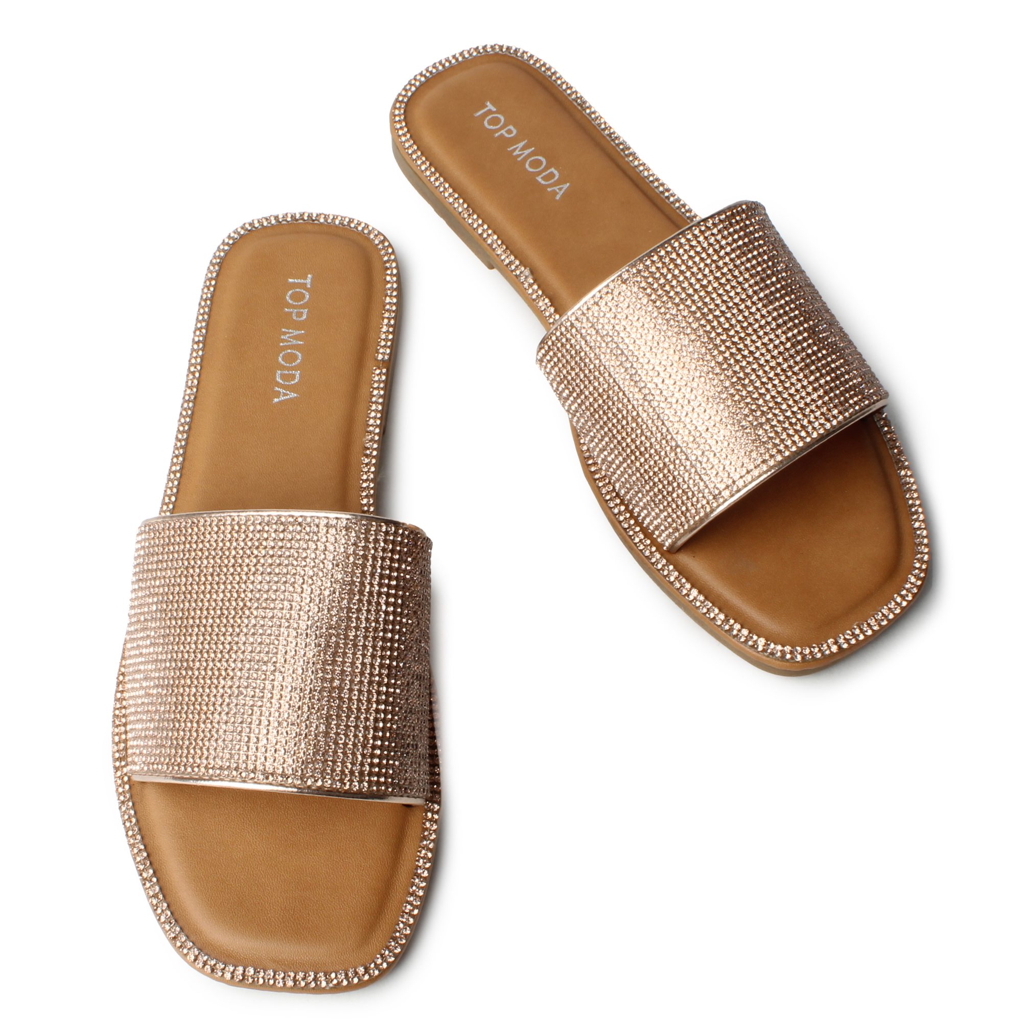 Medusa-56 Sparkle Flat Flip Flop
