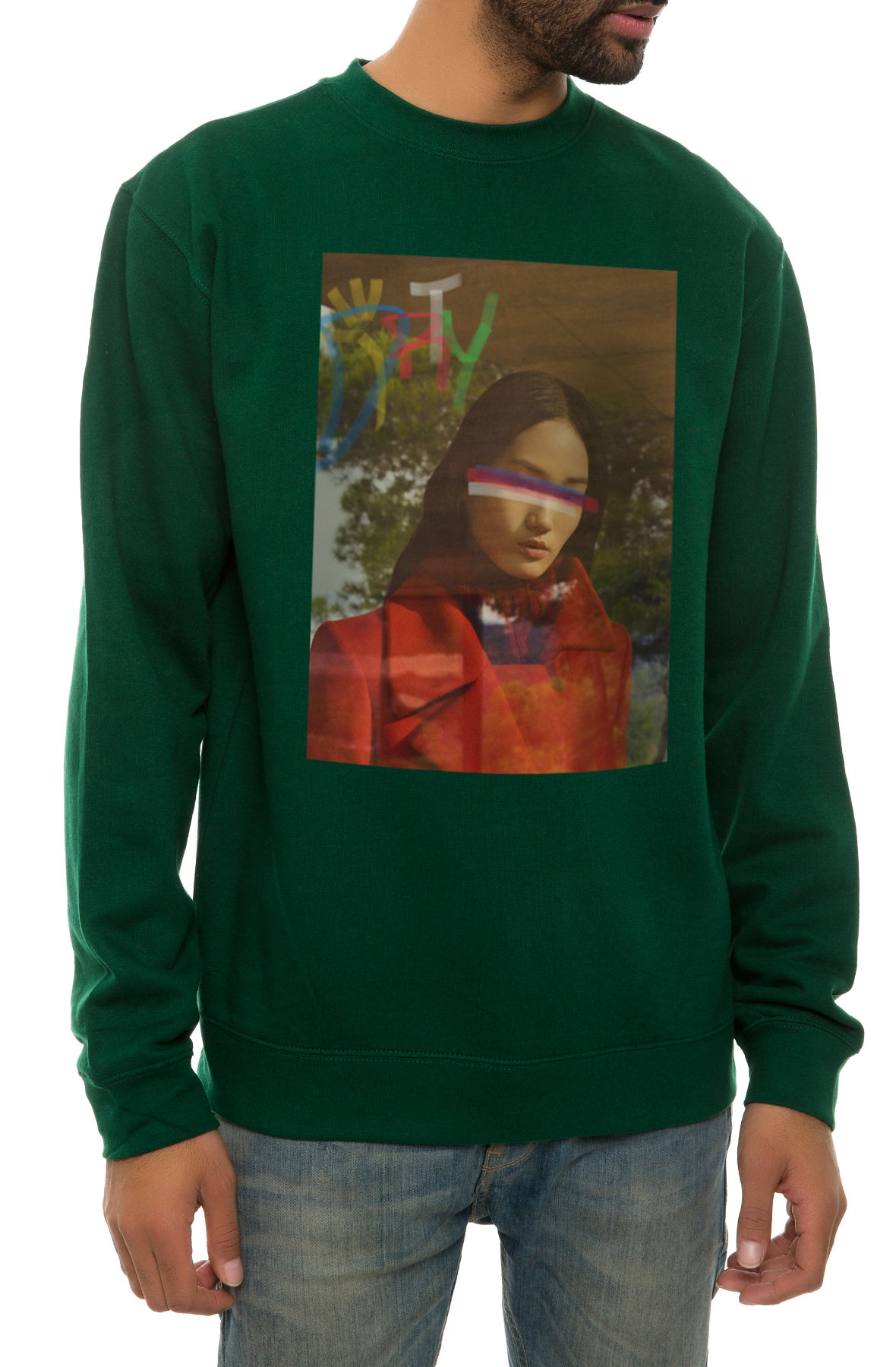 The Lust 70 Crewneck Sweatshirt in Green