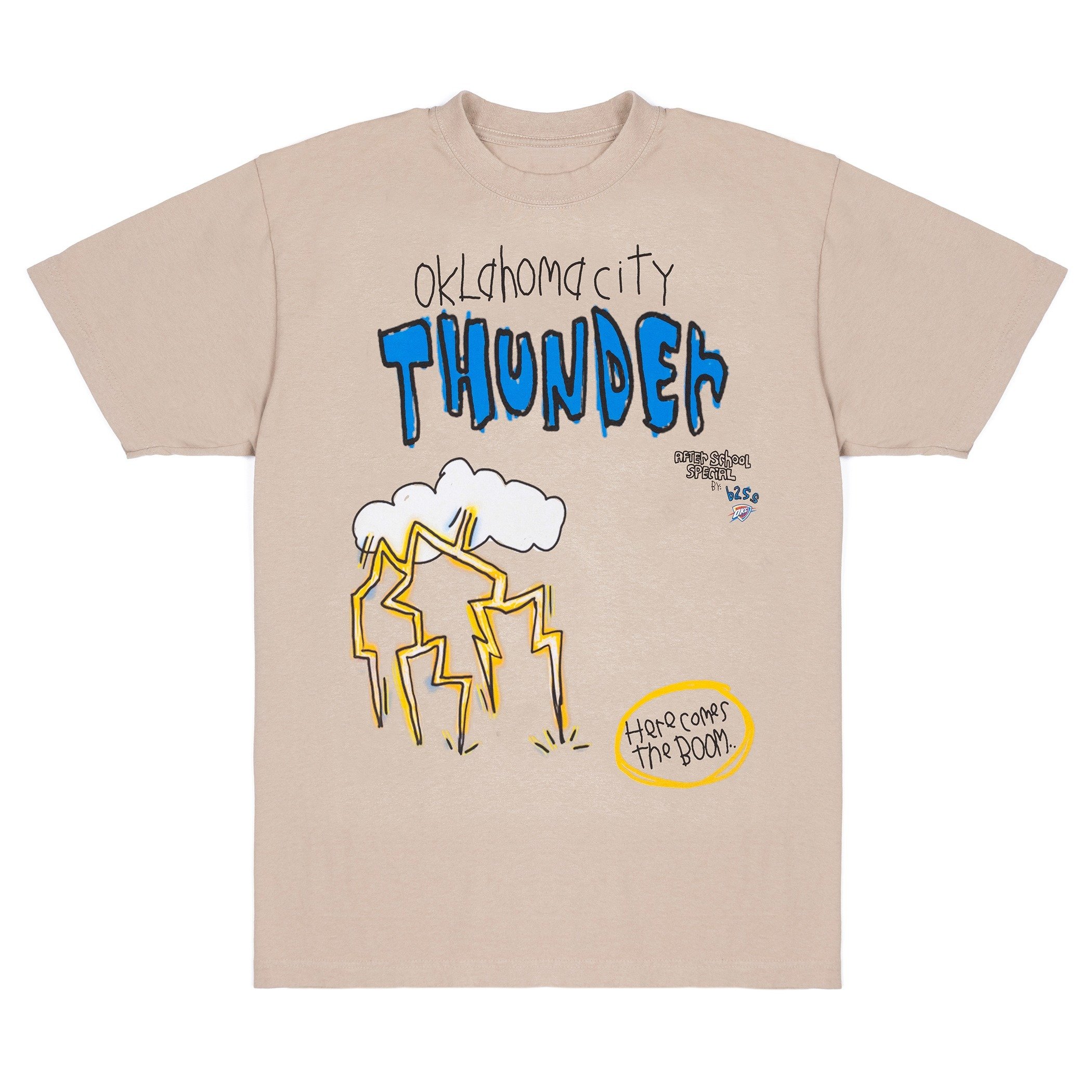 NBA Exclusive Collection Oklahoma City Thunder T Shirt Mens X L Short Sleeve