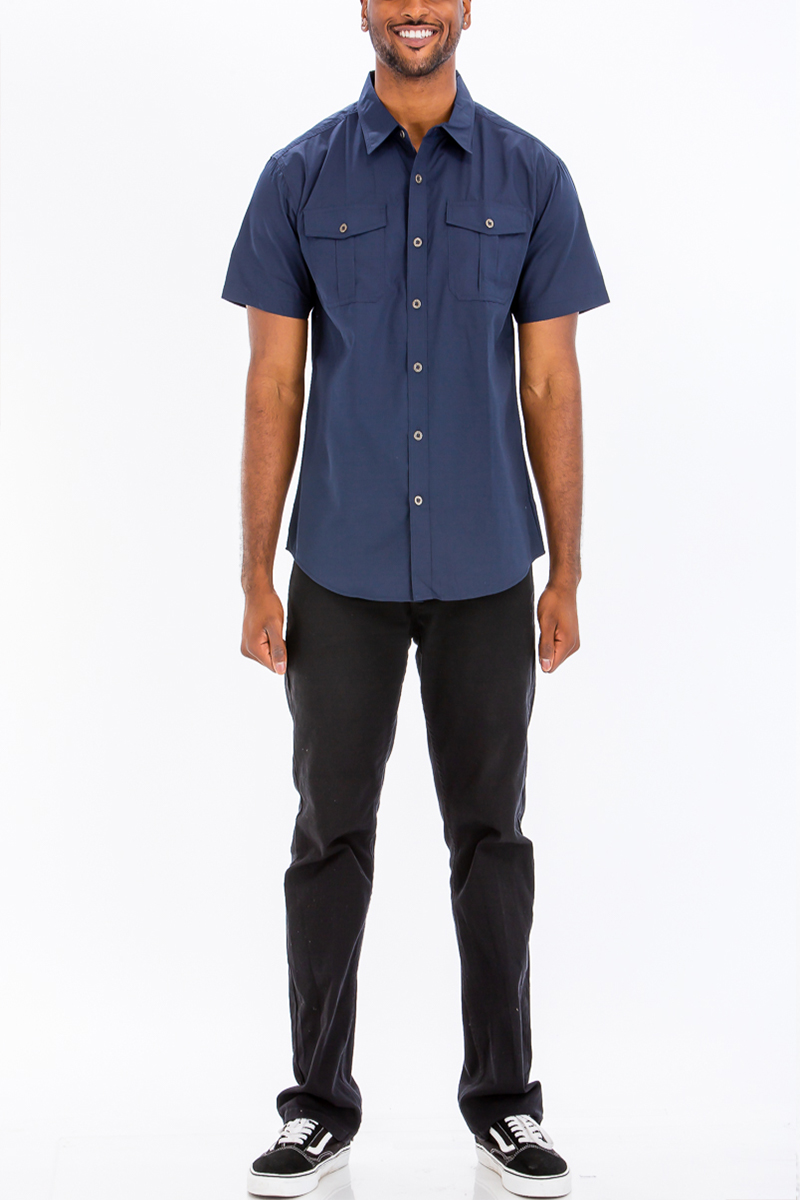 Classic Two Pocket Button Down