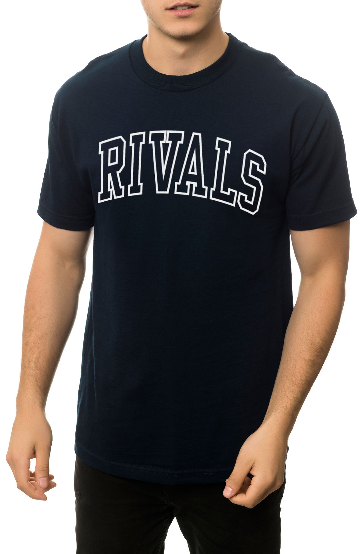 The Sports Arch Tee in Navy