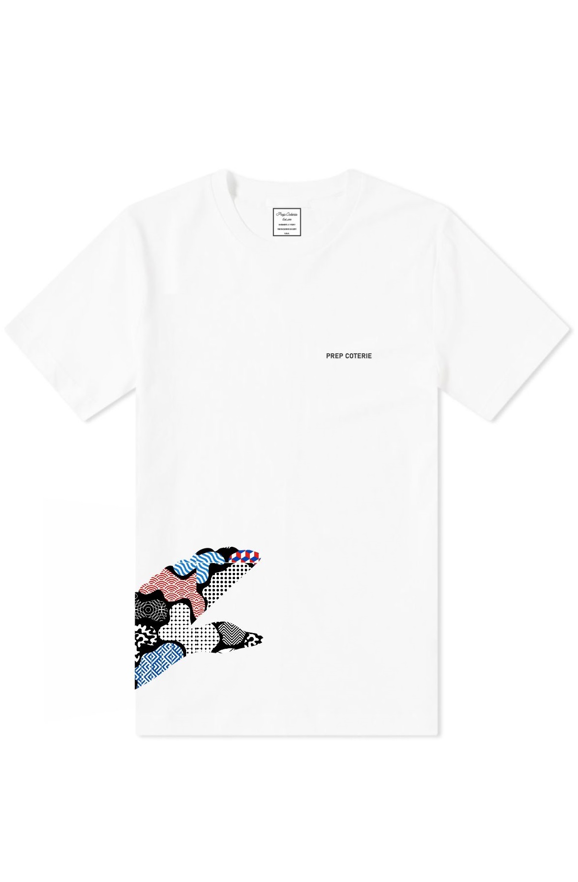 Abstract Patchwork Duck T Shirt