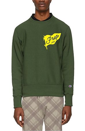 Prep Coterie X Champion Banner Flag Sweatshirt
