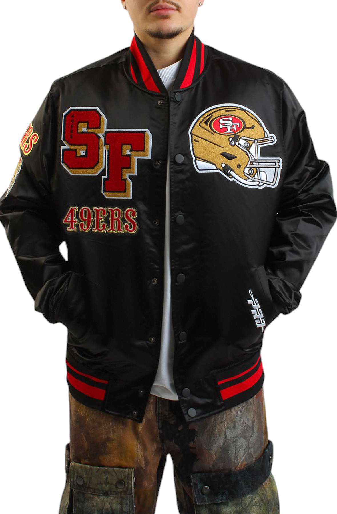 49ers LUXE Satin Jacket