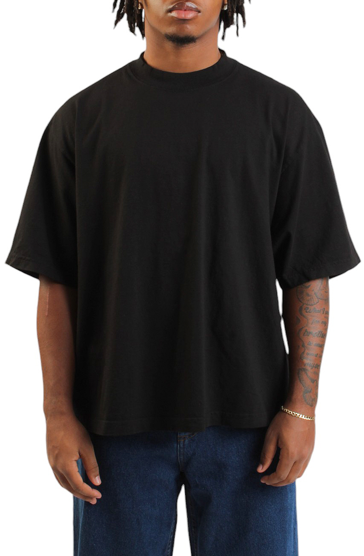 Garment Dye Drop Shoulder T-Shirt