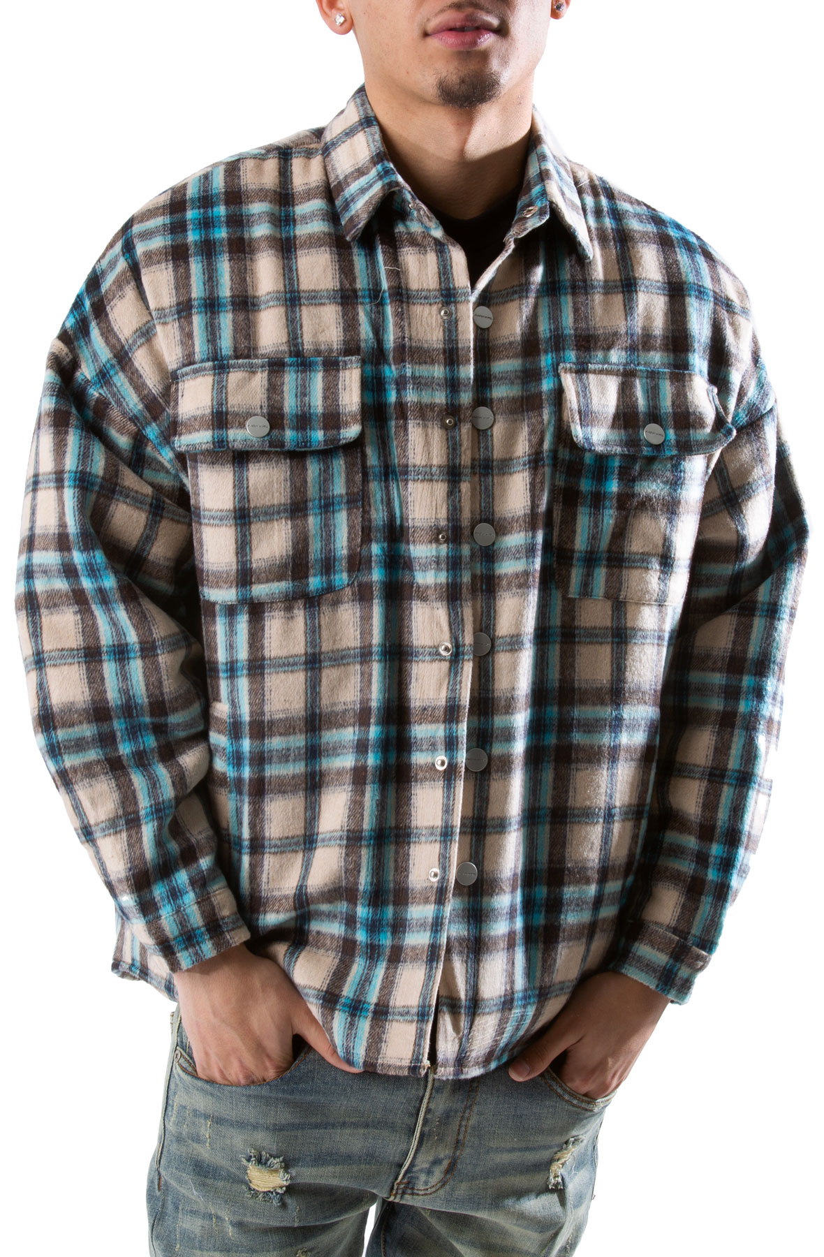 Plaid Club Flannel Jacket