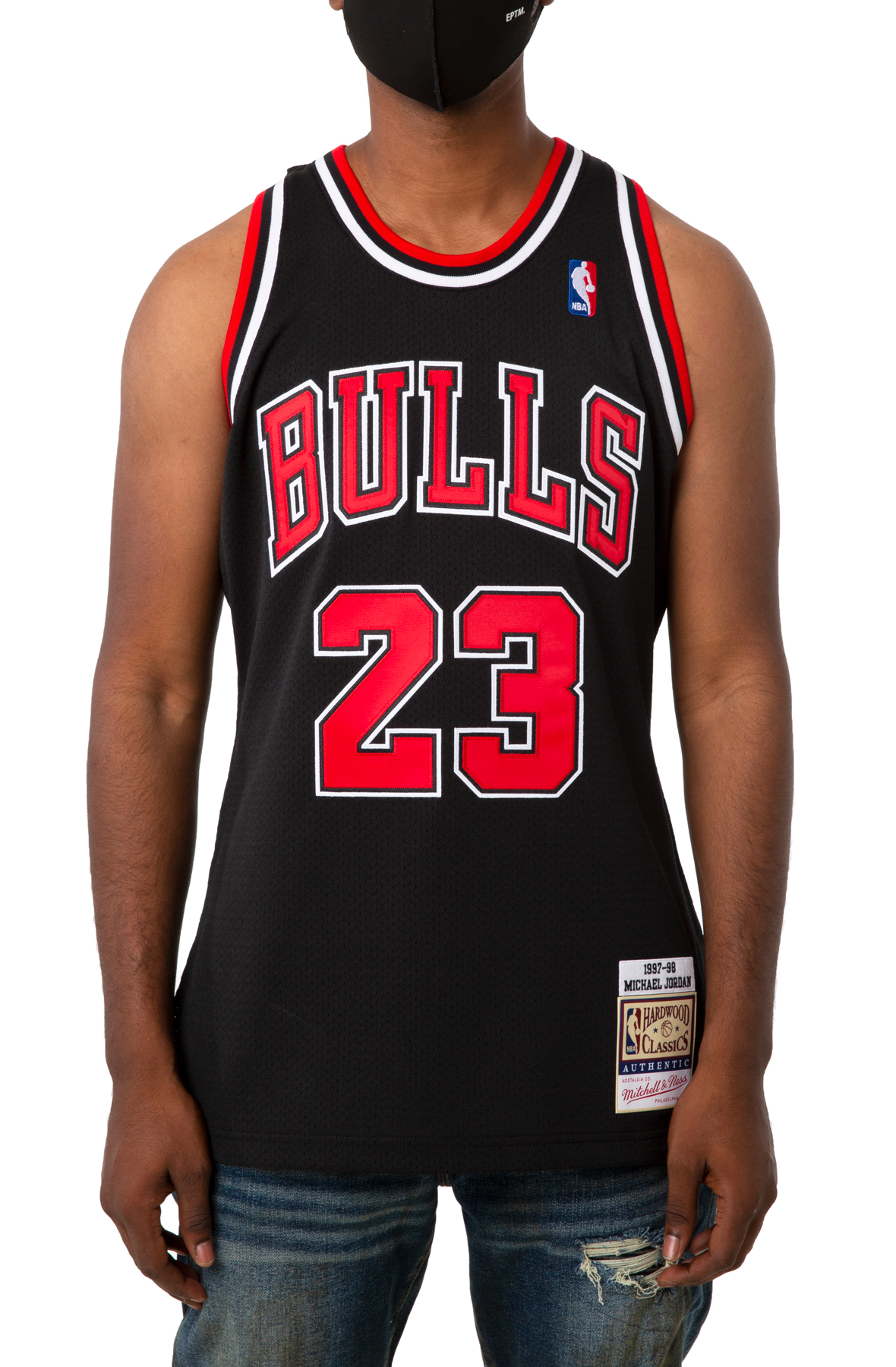 MITCHELL & NESS Chicago Bulls Michael Jordan 1997-98 Alternate Authentic  Jersey AJY4GS18400-CBUBLCK97MJO - Karmaloop