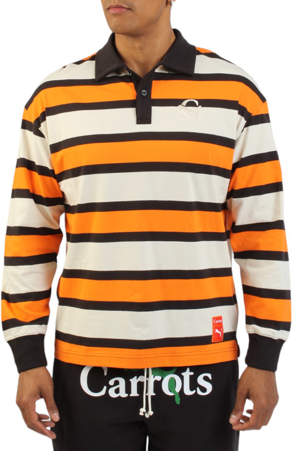 PUMA x Carrots Striped Rugby Shirt