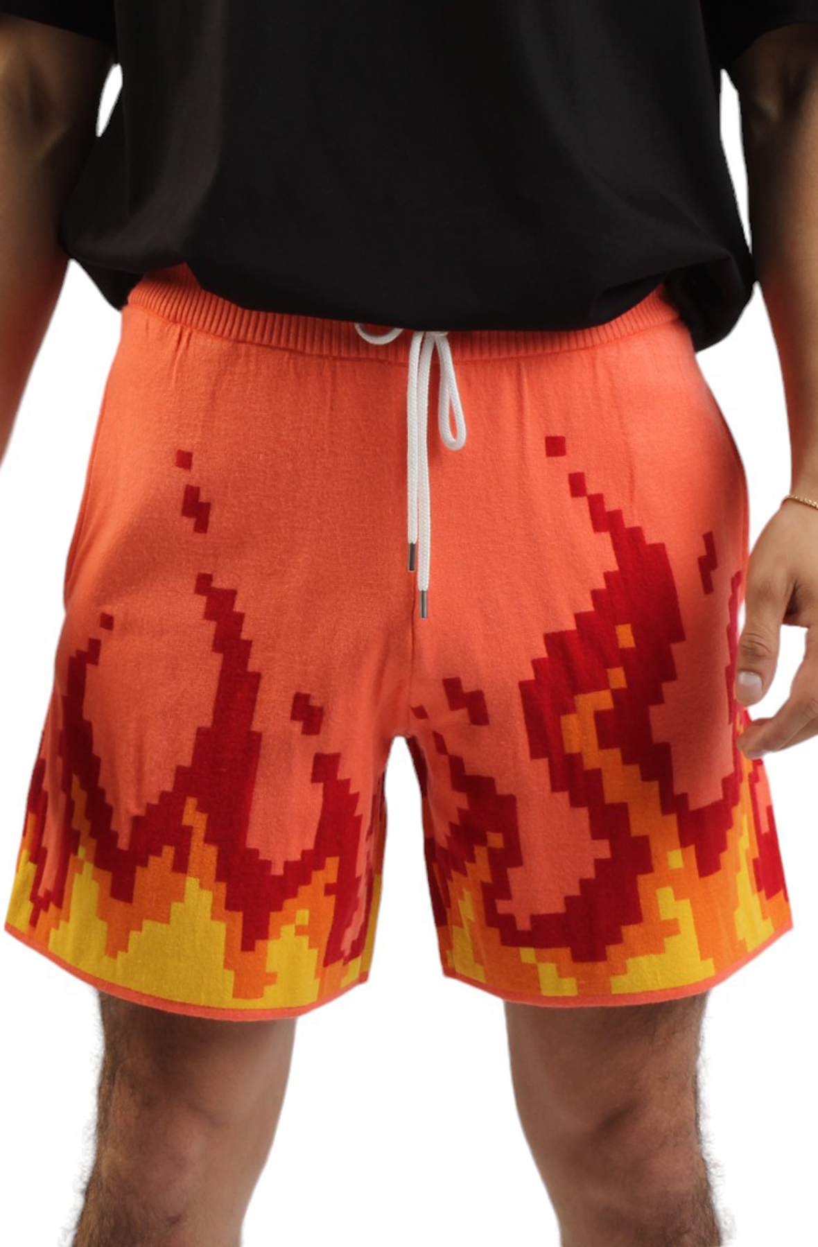 Flame Knitted Shorts