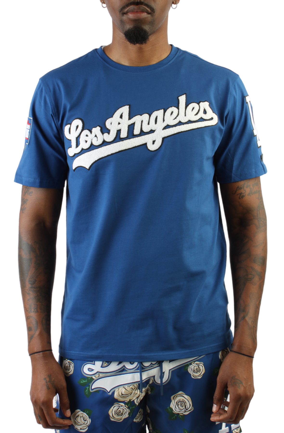 Los Angeles Dodgers Team Emblem White Tee