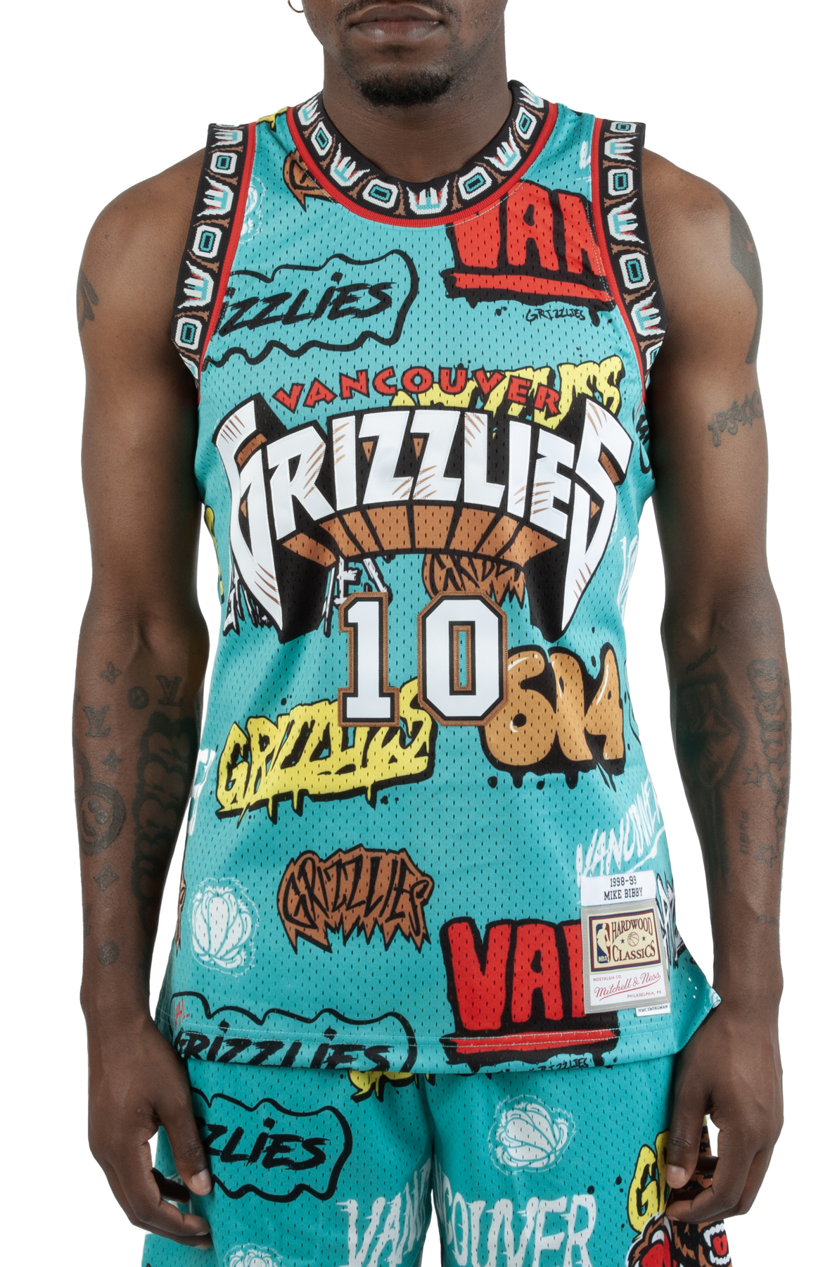 MITCHELL & NESS NBA Slap Sticker Grizzlies Swingman Jersey