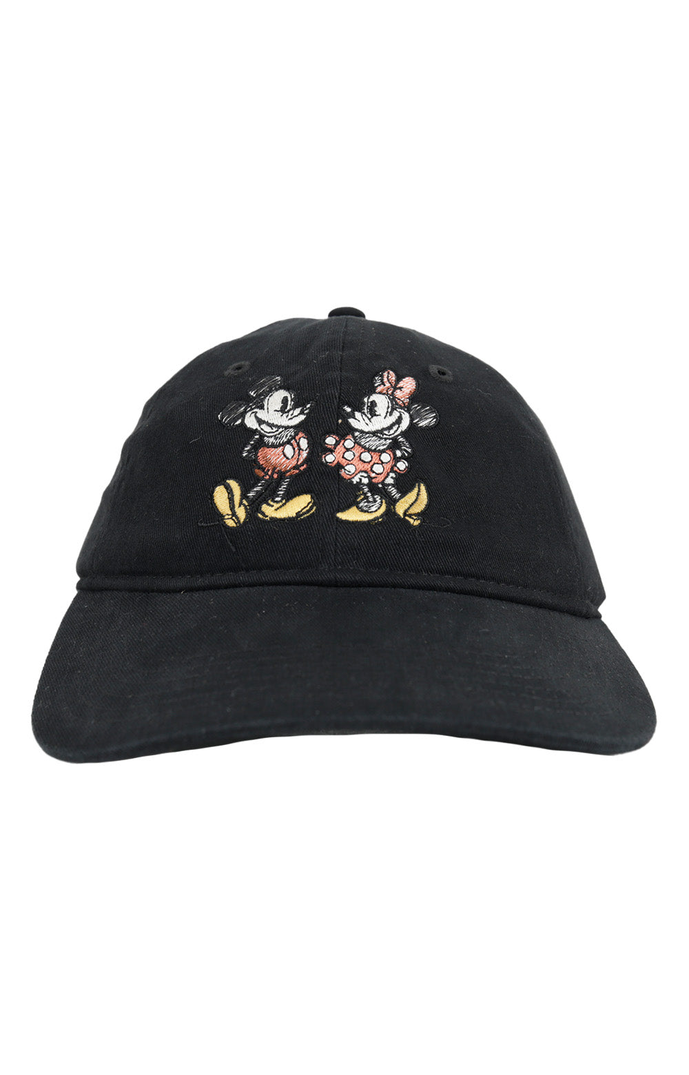x Disney Mickey & Minnie Garment Washed Dad Hat