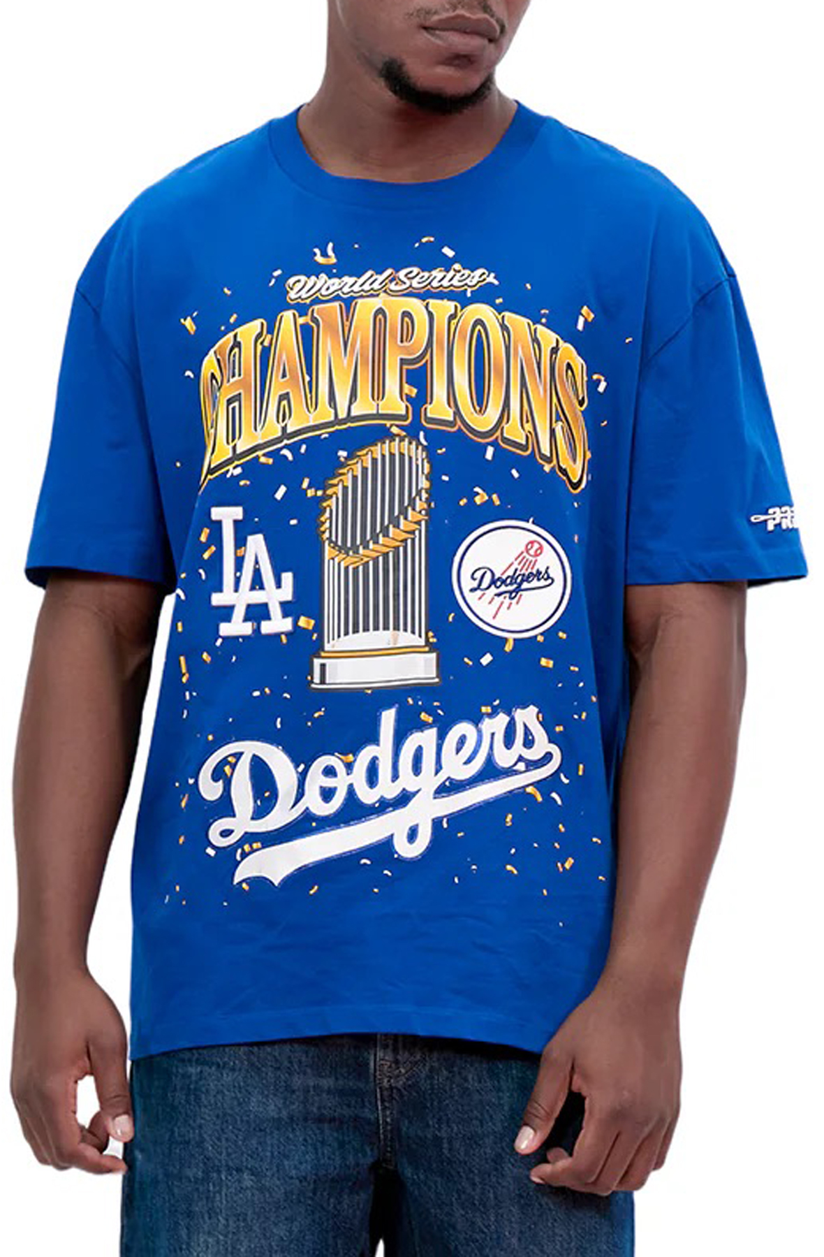 MLB LOS ANGELES DODGERS WORLD SERIES 2025 DROP SHOULDER T-SHIRT