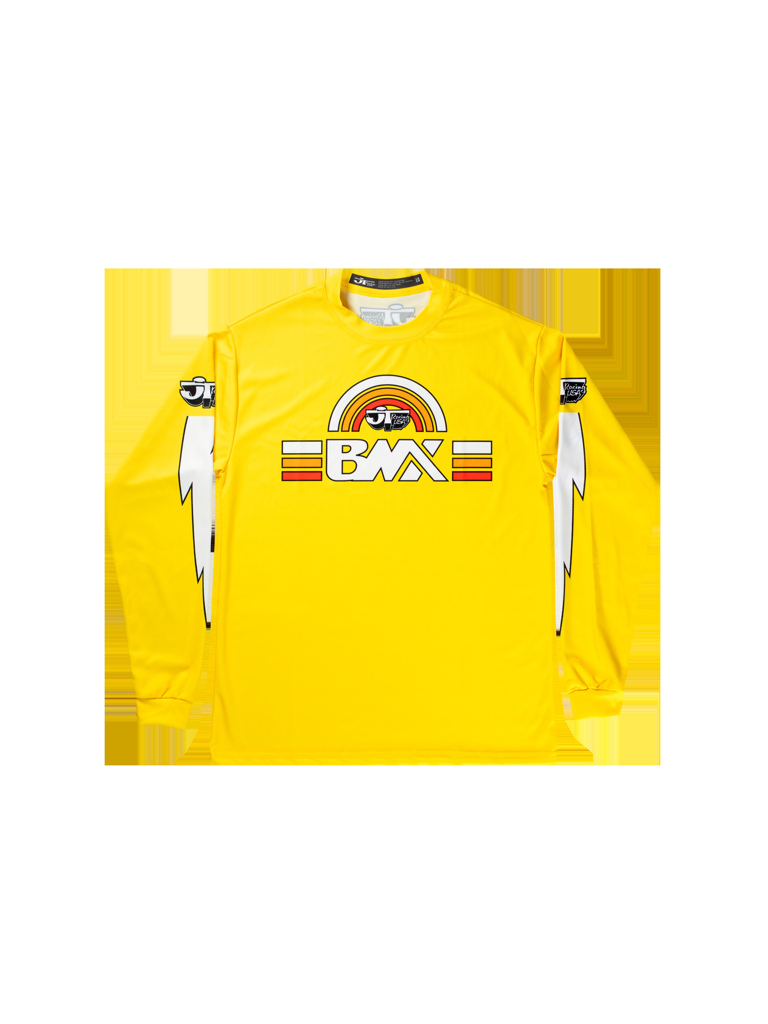 Retro BMX Jersey - Yellow