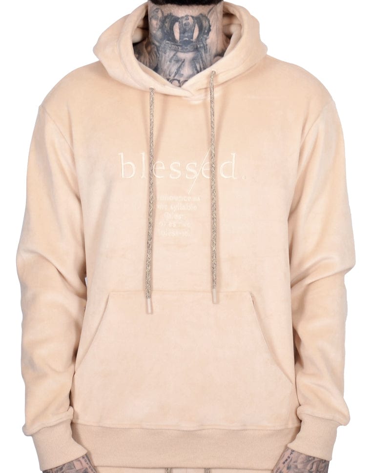 Blessed Velour Hoodie