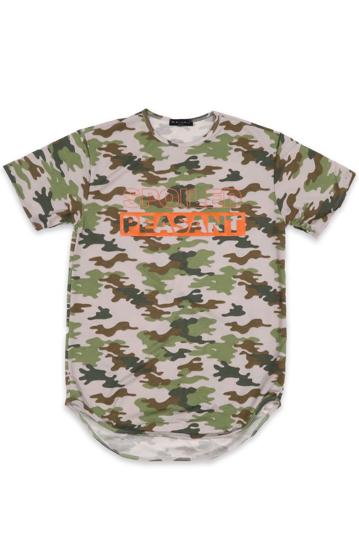 Spoiled Peasant Scoop Tee in Camo