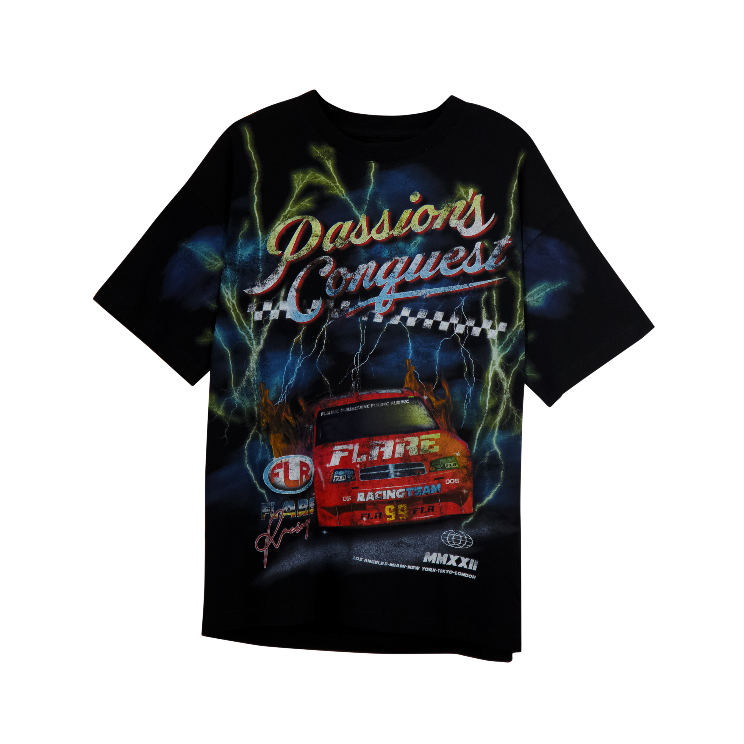 Passions Conquest T Shirt Black