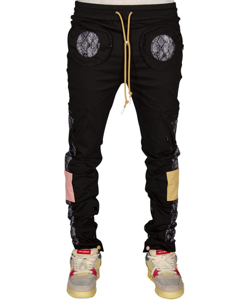 Snakes & Shapes Cargo Joggers Pants