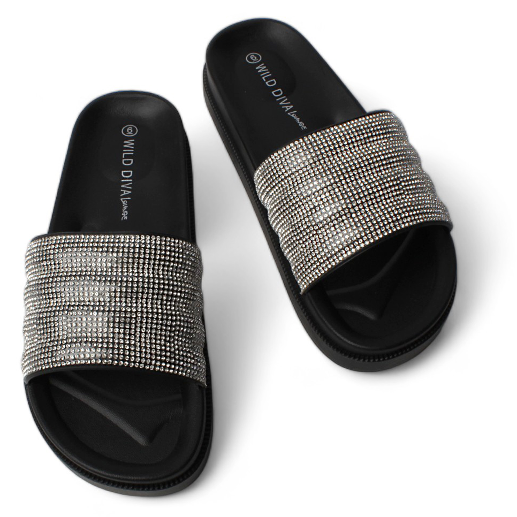 Belvana-07 Rhinestone Slide