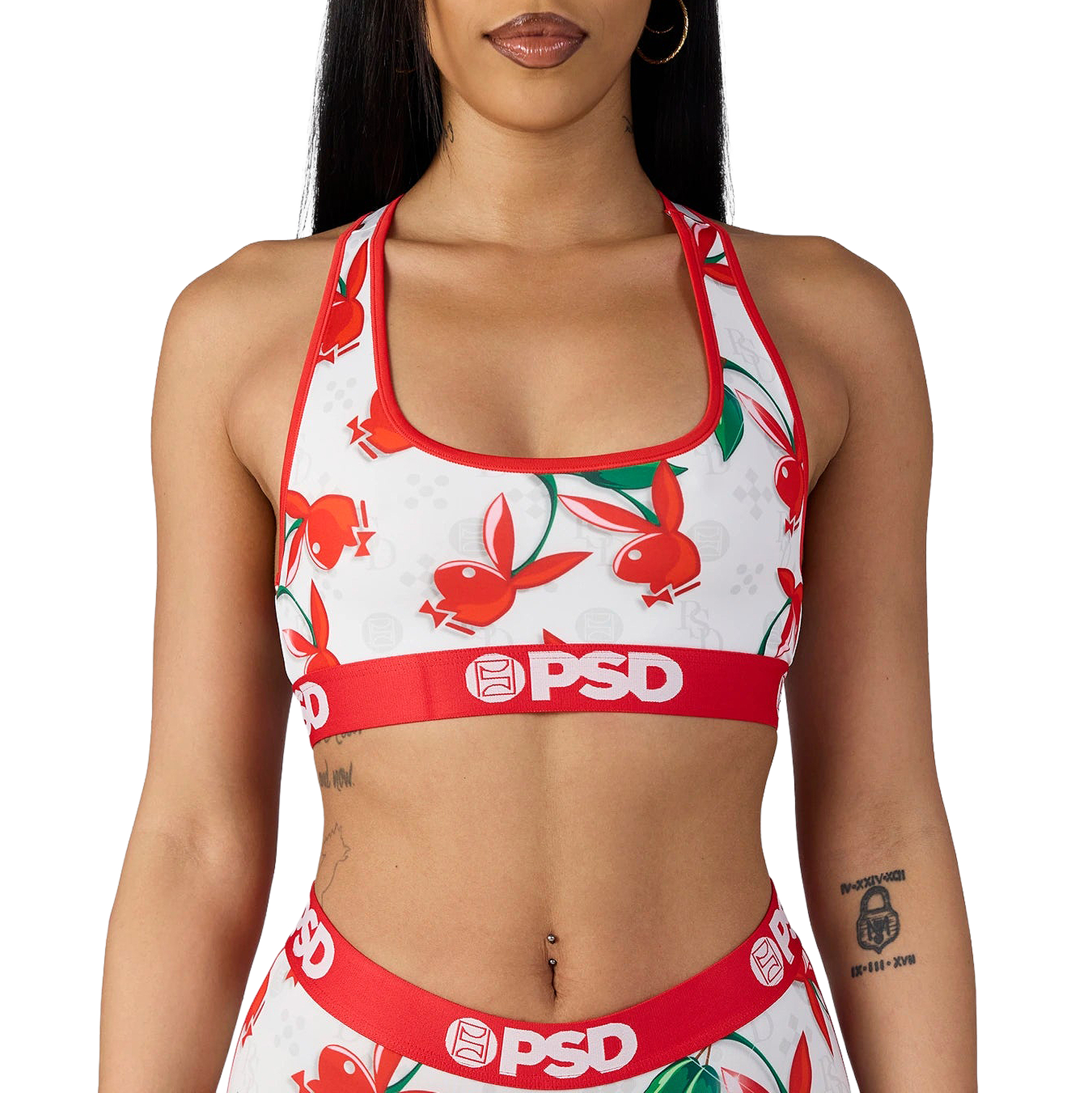 PlayBoy Cherry Lux Sports Bra