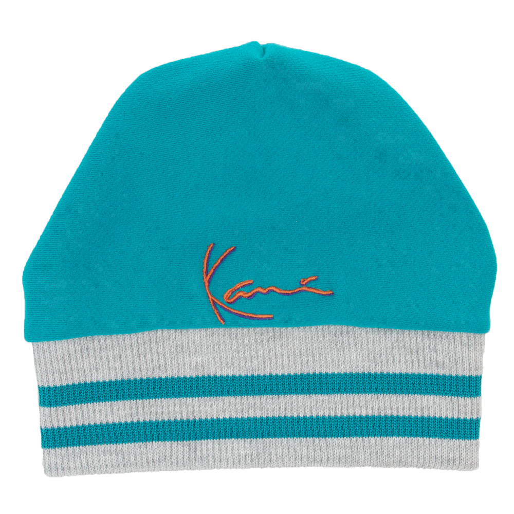 KARL KANI SIGNATURE BEANIE TEAL
