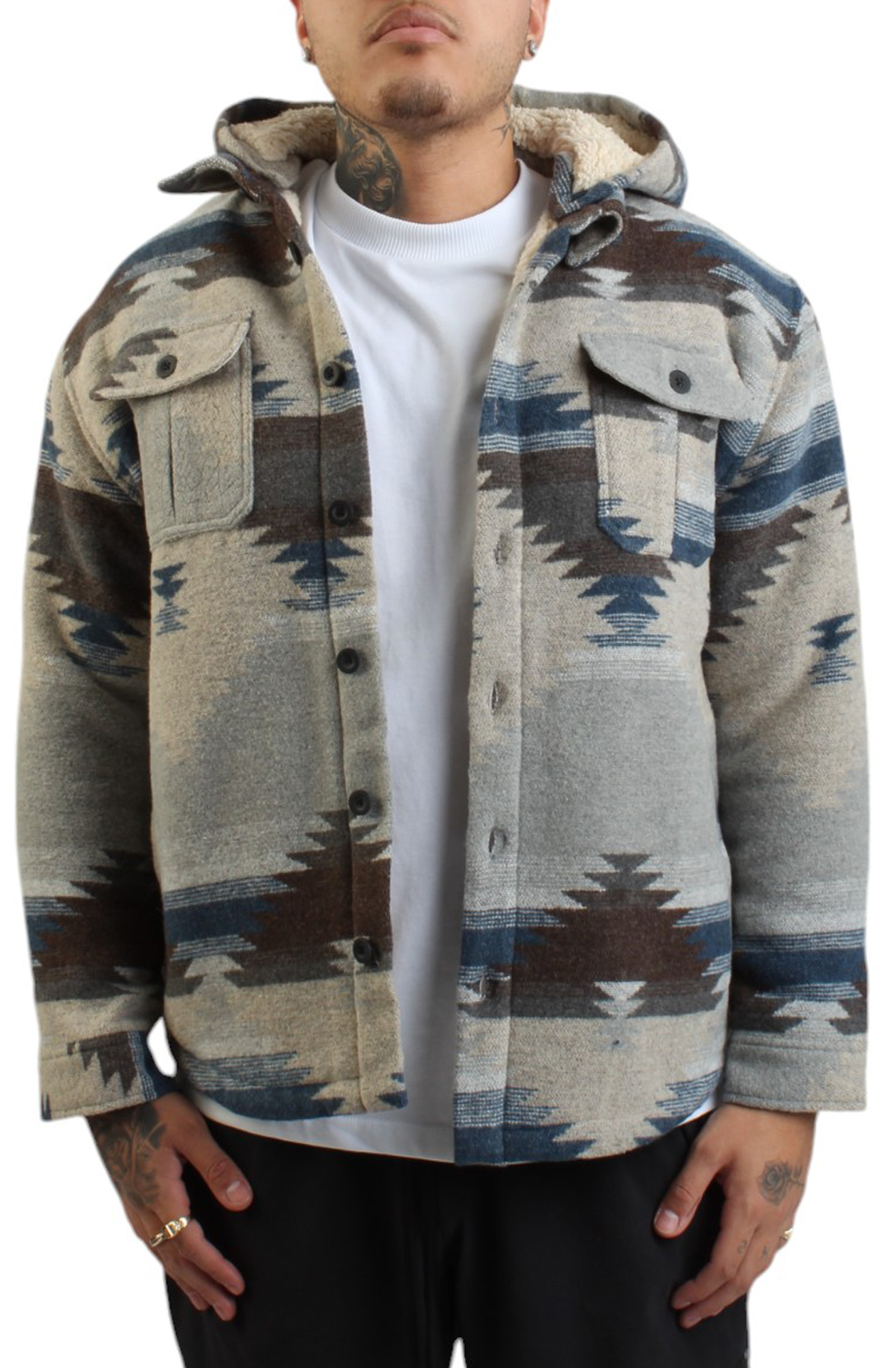 Tribal Hooded Jacket