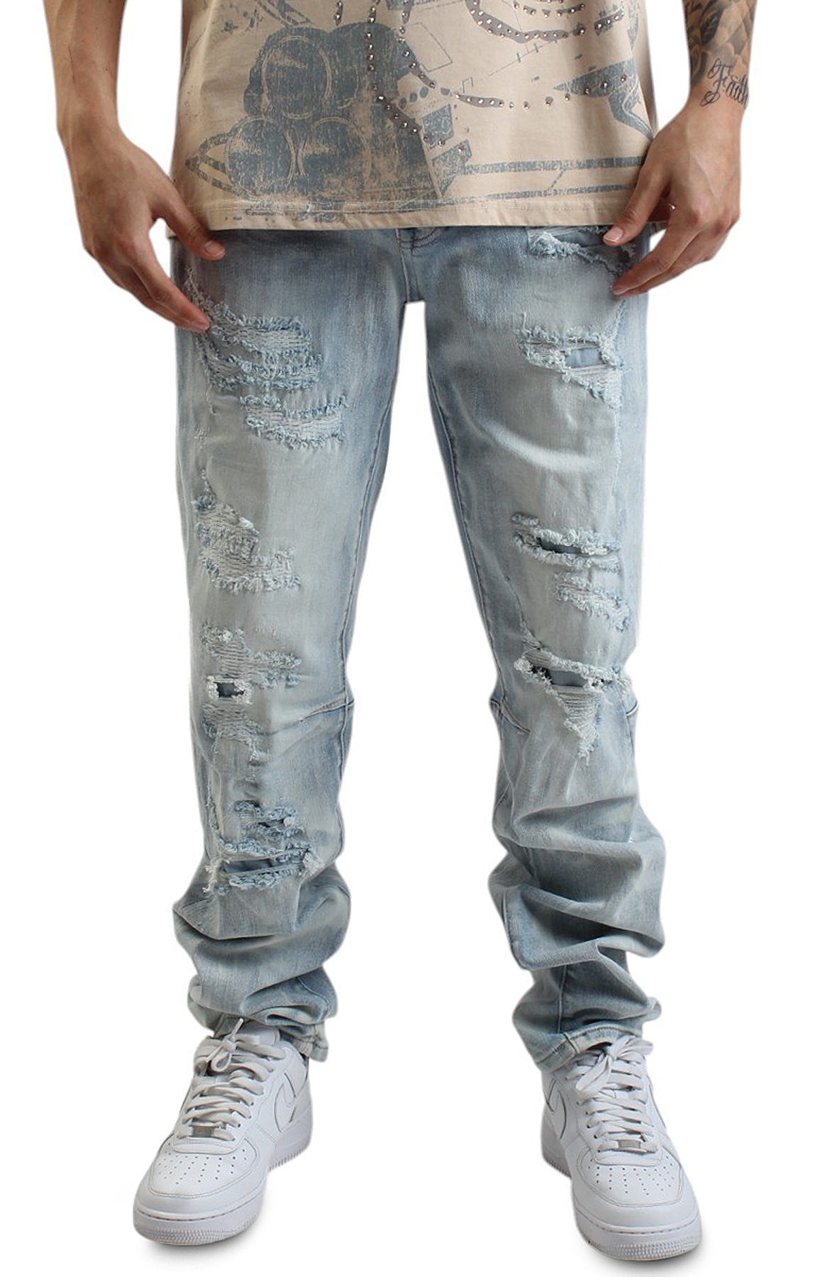 Graham Ripped Jeans Graham Ripped Jeans