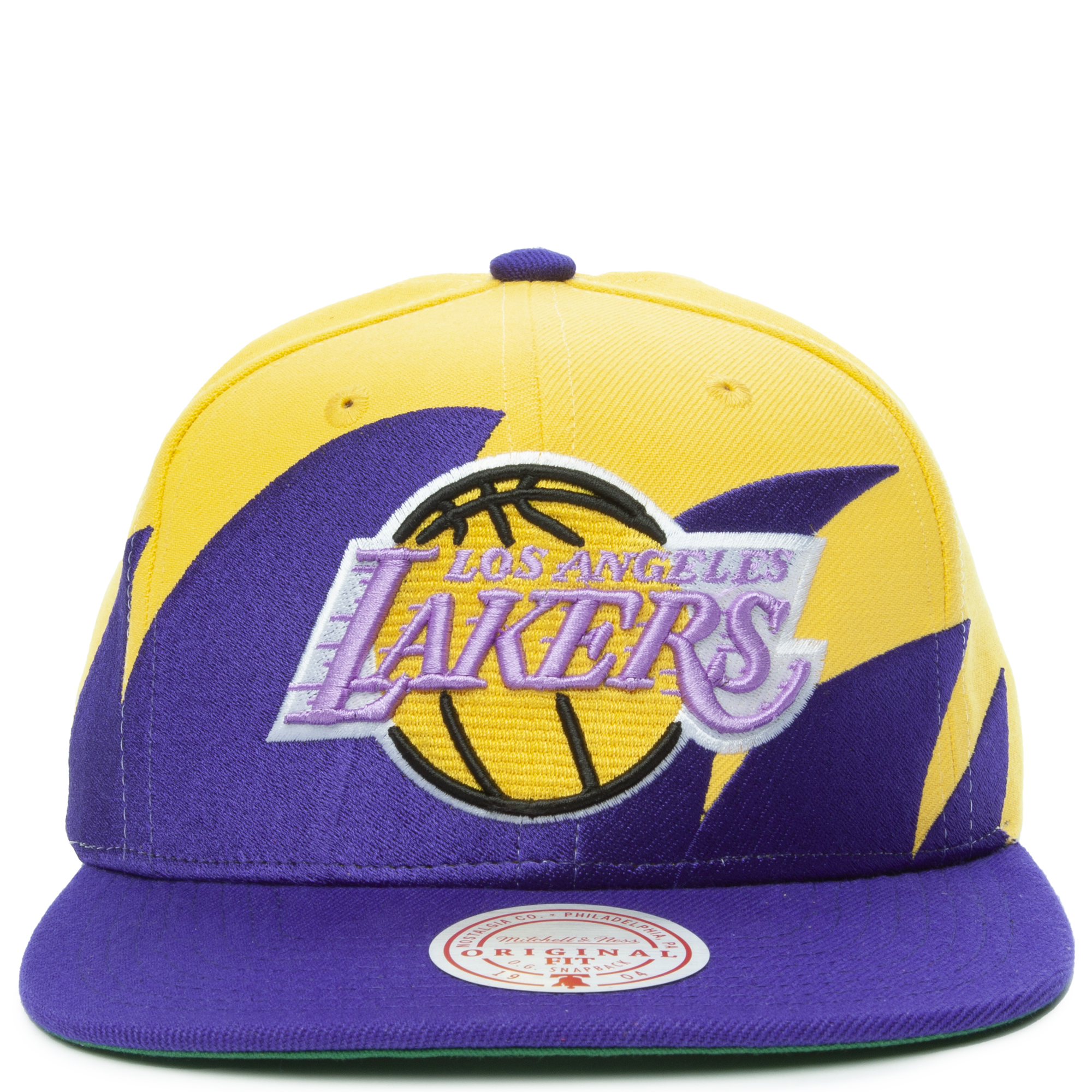 Los Angeles Lakers Yellow Mitchell & Ness Snapback Hat