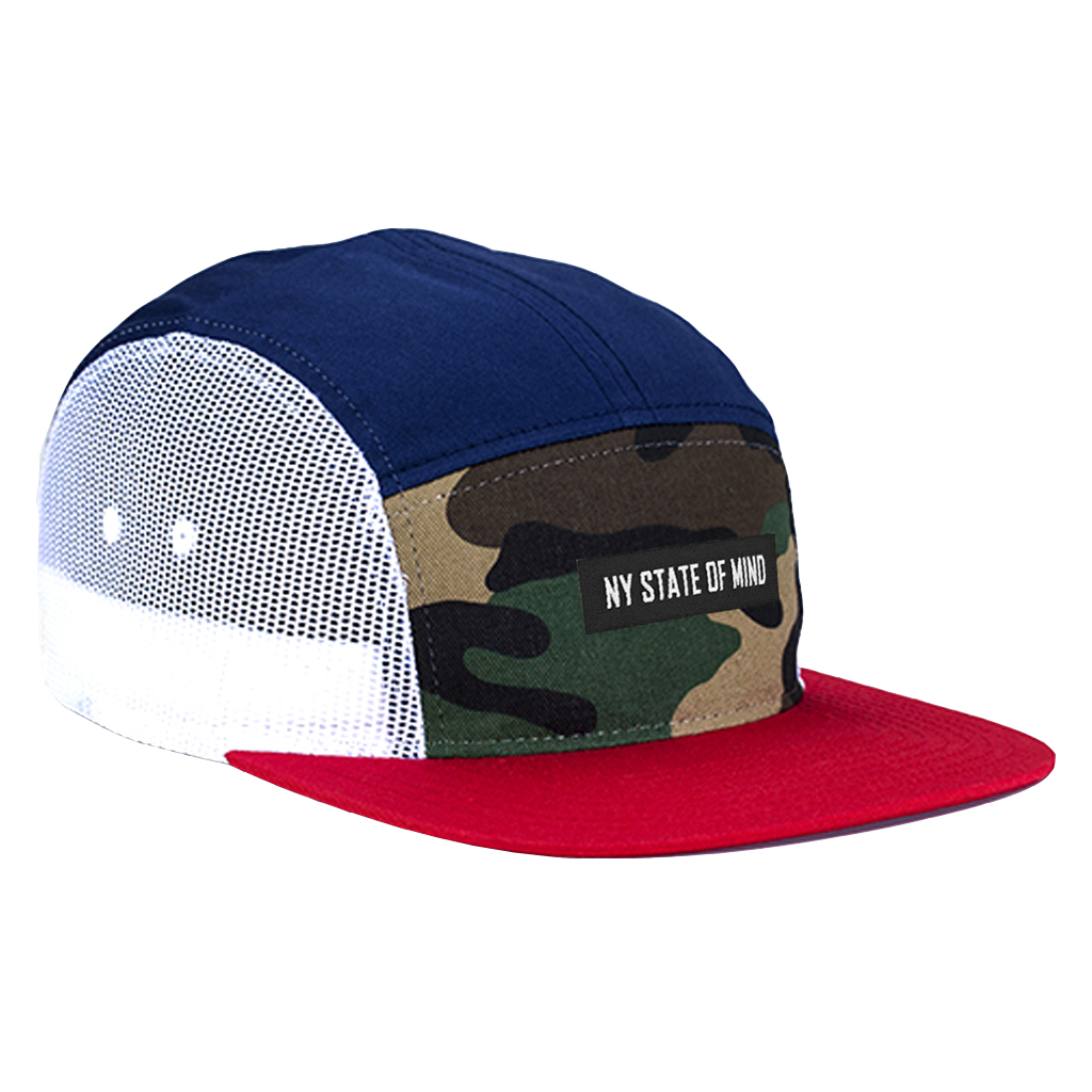Mesh 5 Panel Hat