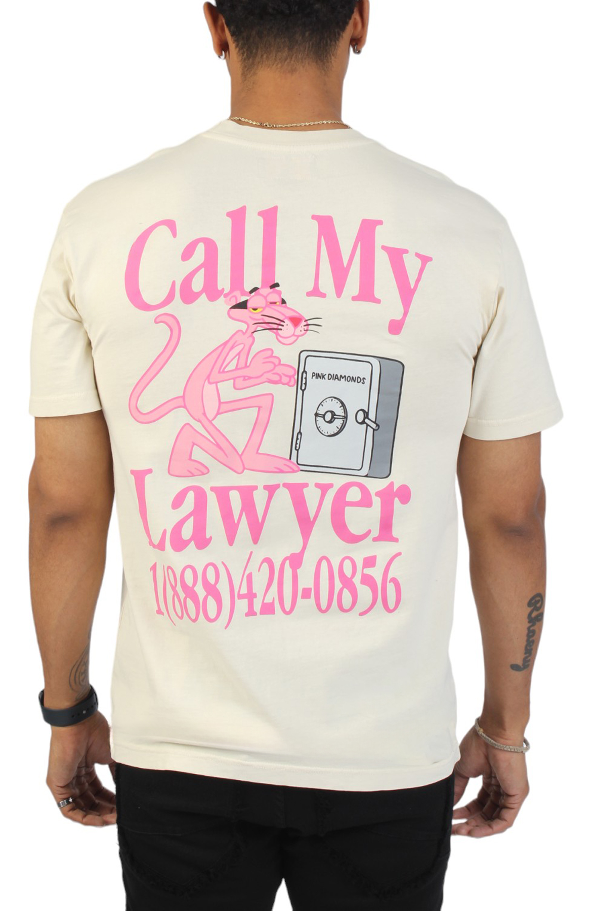 Pink Panther Call My Lawyer T-Shirt