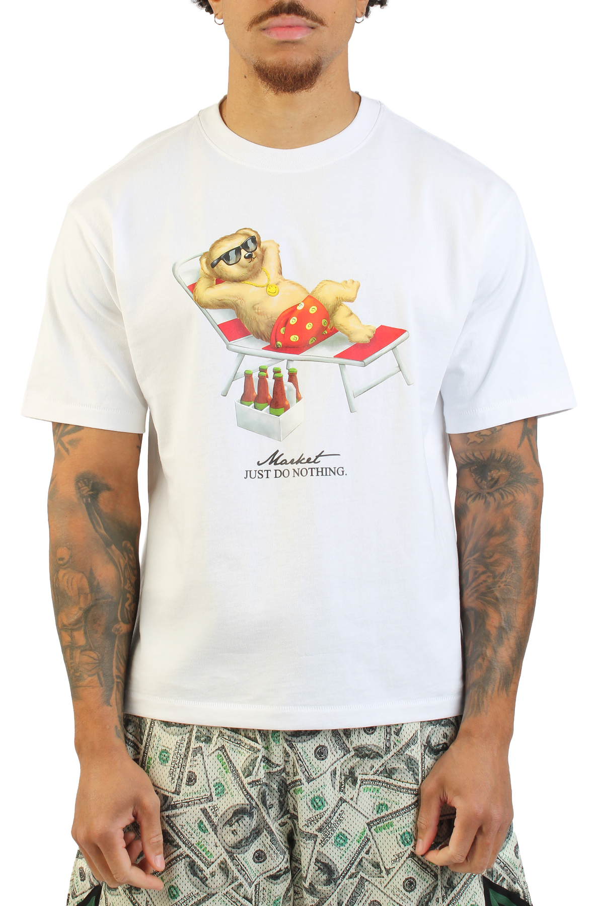 Smiley Bearly A Care T-Shirt