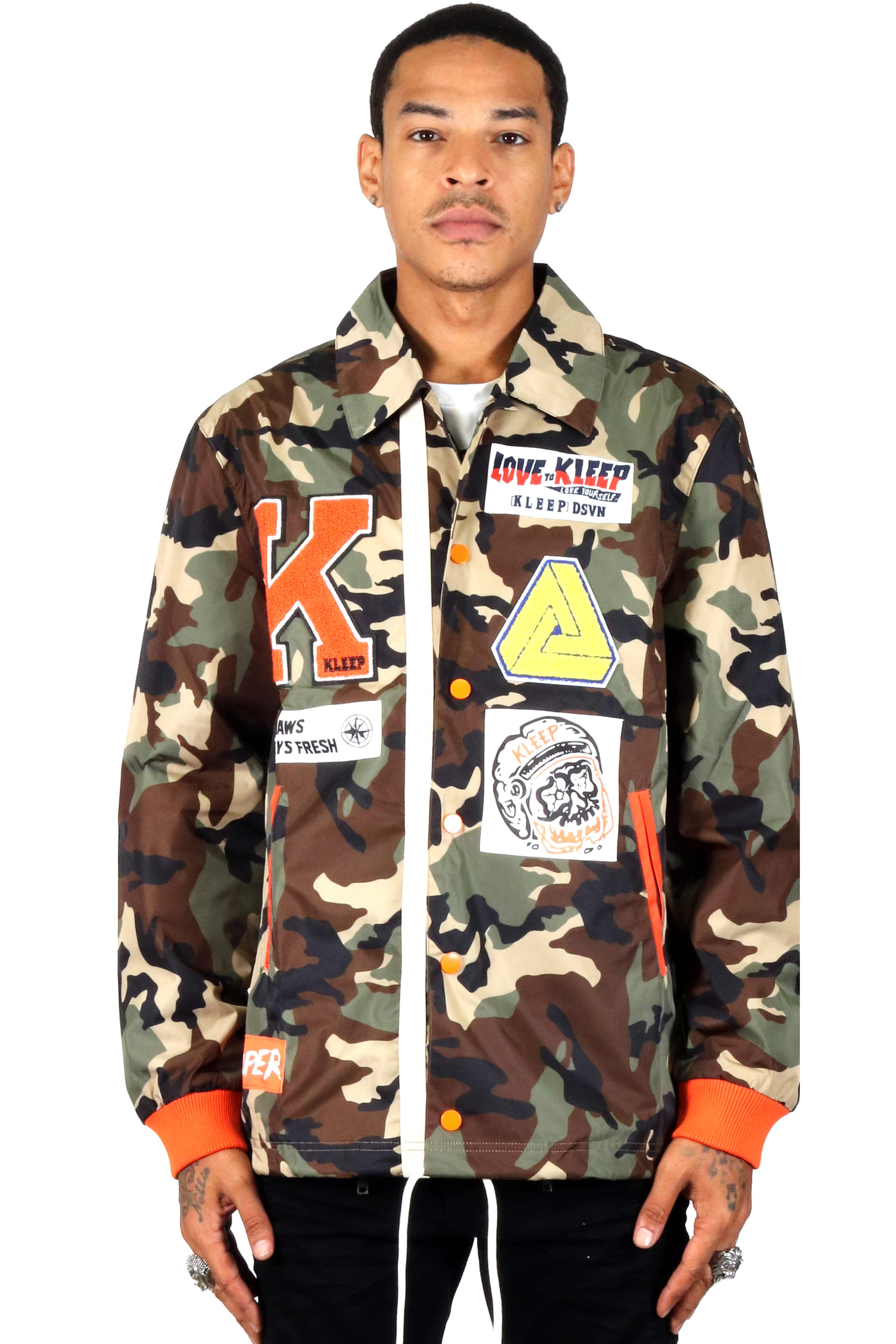 KLEEP GRANNY Men's premium nylon coach jacet KJ-7700-3 - Karmaloop