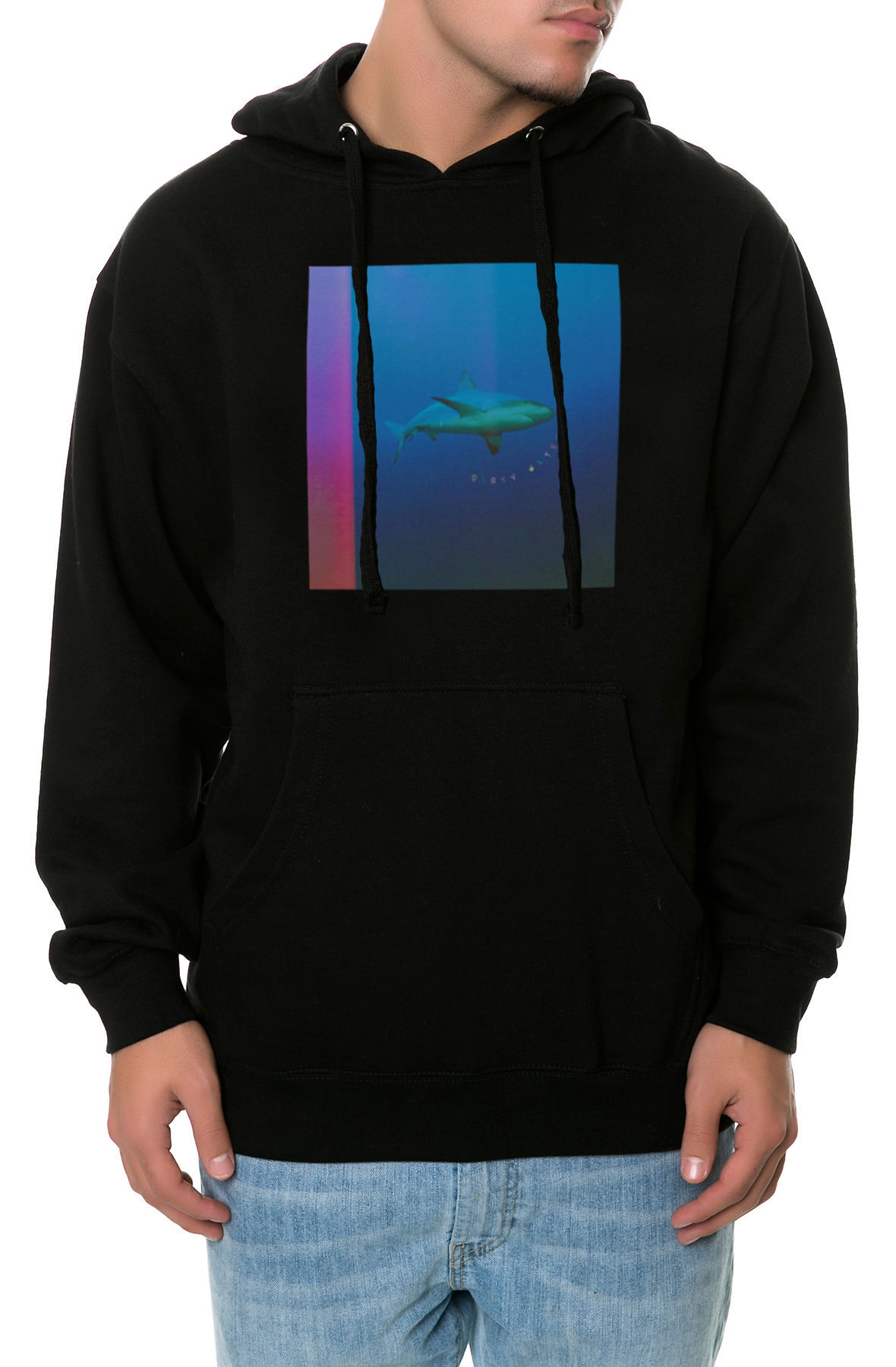 The Dirty Waters Eco Hoodie in Black