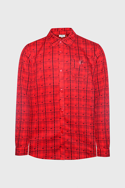 Eternal Plaid Long Sleeve Button Up Shirt