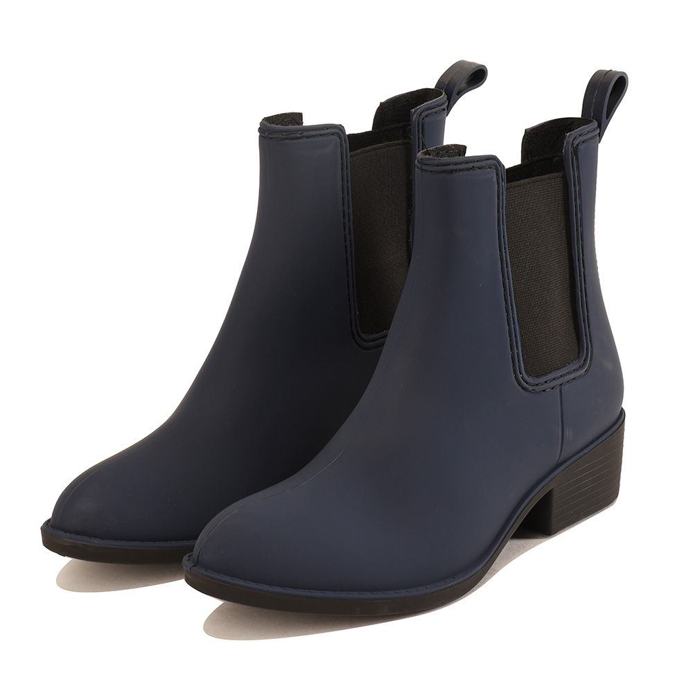 Jeffrey Campbell Stormy Matte Blue Rain Boot