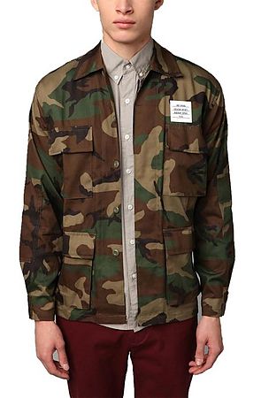 The BDU Fatigue Jacket in Camo