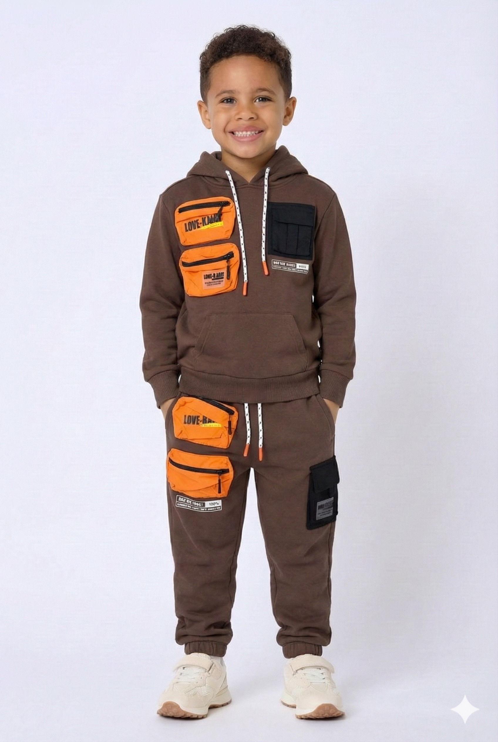 ROSIN Kid's Premium French Terry Fleece Jogger Pants