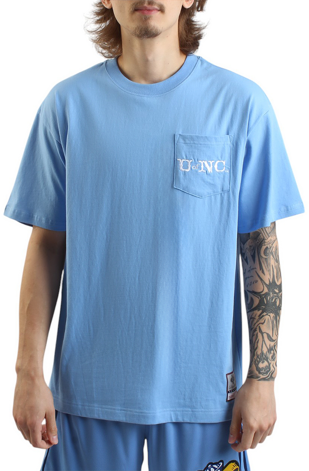 NCAA UNC Double Hit Pocket T-Shirt