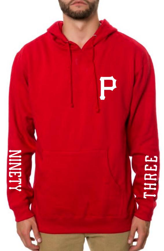 P Hoodie Red