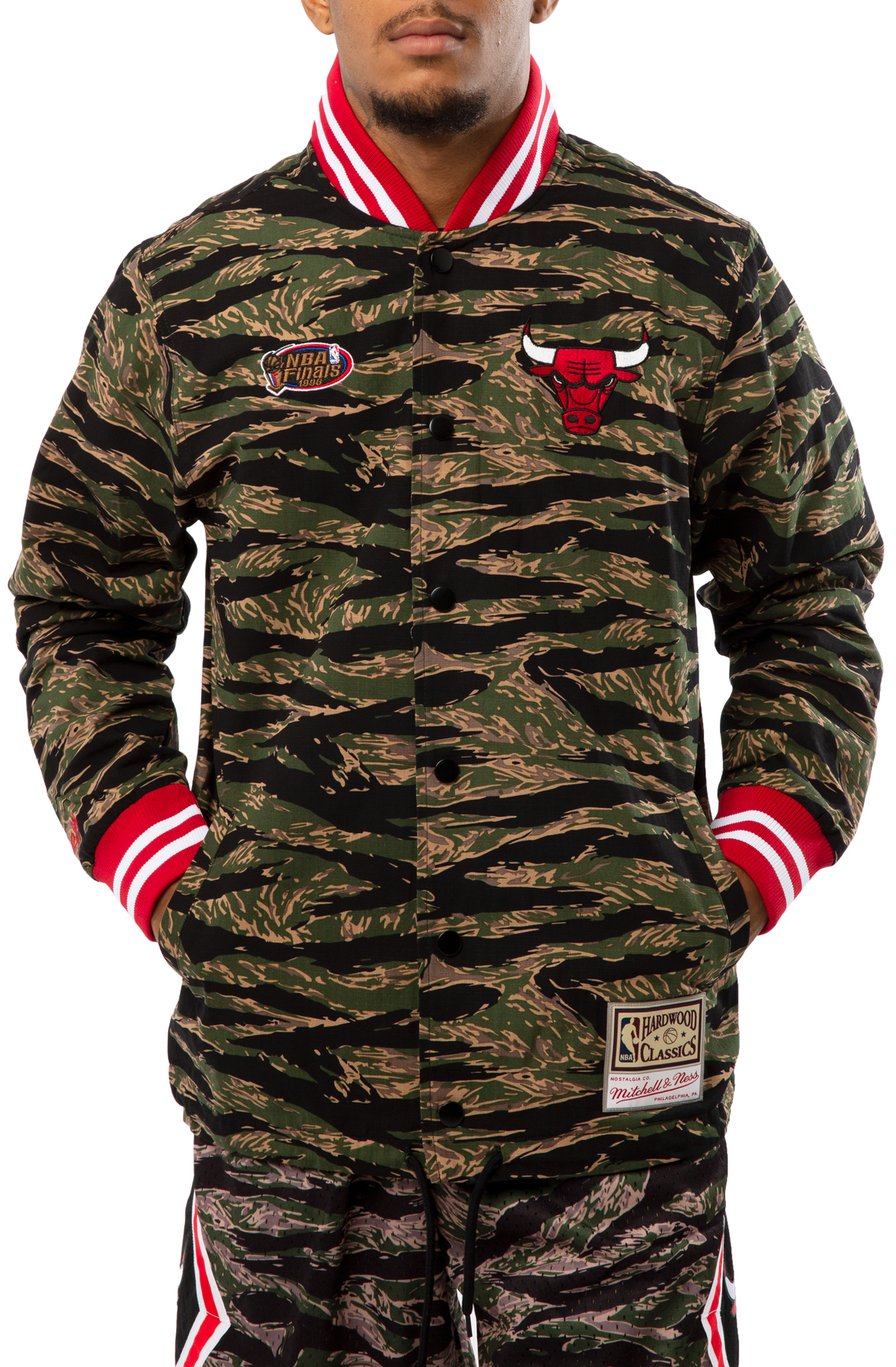 Mitchell & Ness Chicago Bulls Tiger Camo Swingman Jersey - Dennis Rodman  SMJYBW19092-CBUCAMO97DRD- CAMO Camouflage