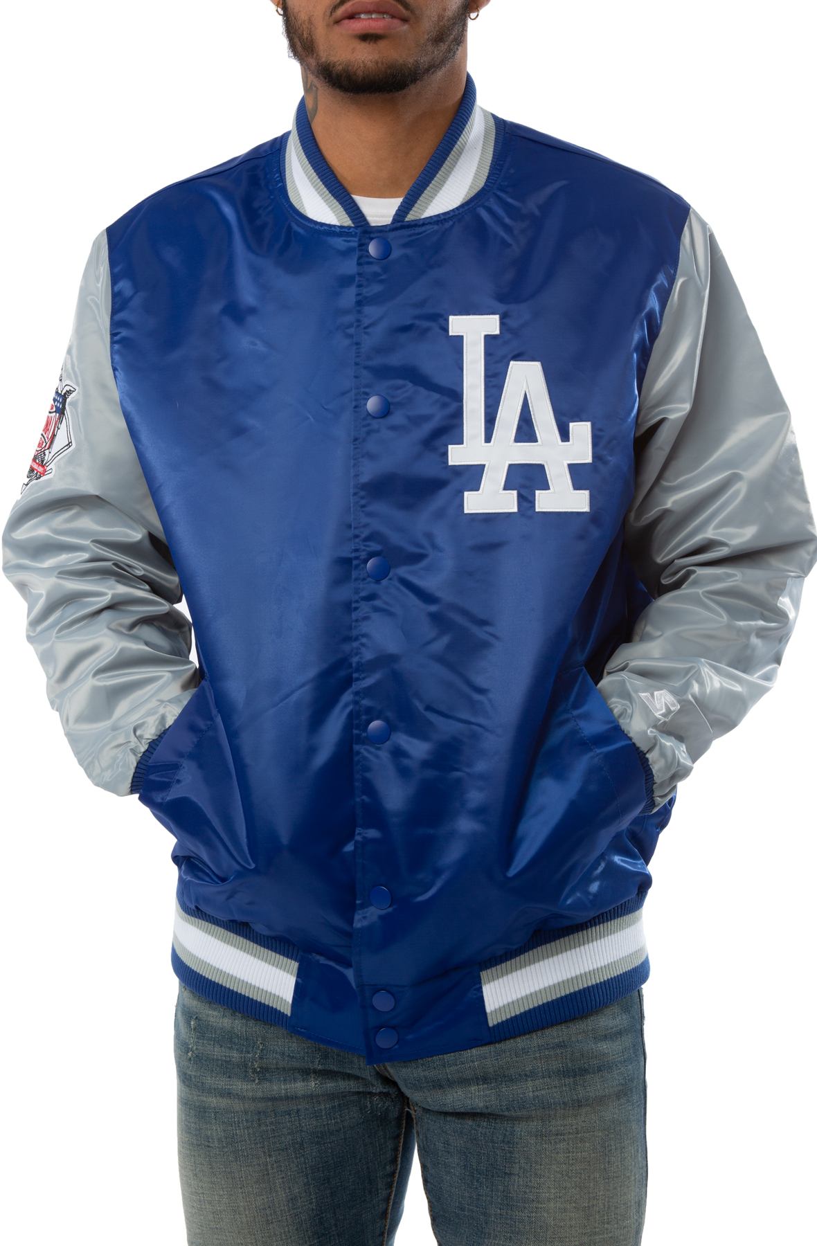 Dodgers Los Angeles LA Baseball Jacket